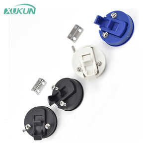 XK246 Round Lock Zylinder 2 "Flush Pull Slam Latches RV Boots tür Luke Schrank Kunststoff Boot Slam Latch Deck Hatch Türschloss - Product Image 5