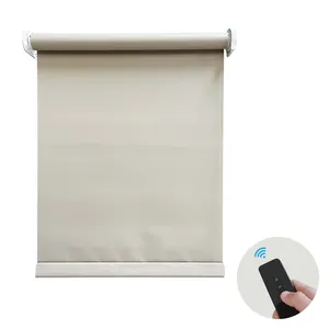 Sell Like Hot Cakes Windproof Roller Blind Spring Roller Blind System Spring Roller Blinds Components Eco-friendly Factory Roman