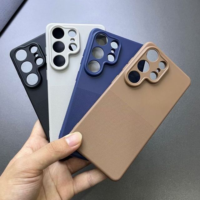 2026 Trendy Minimalist Business TPU Mobile Phone Case Shock Resistant for Samsung 26 Ultra 26 Plus Polka Dot Pattern Back Cover