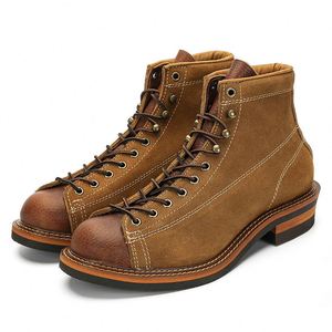Wholesale Fashion Genuine Leather Men Work <b>Boots</b> Shoes Men <b>Boots</b> Quality <b>Boot</b> - Product Image 1