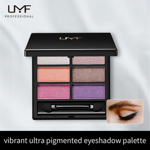 Paleta de Sombras de Ojos Personalizada, Fabricantes de Maquillaje OEM, Resistente al Agua, Larga Duración, <span class=keywords><strong>6</strong></span> Colores, Perlados y Mate, Marca Privada - Product Image 5