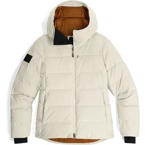 Veste bomber réversible à capuche épaisse et lourde en laine pour femmes, avec logo personnalisé, vente en gros, coupe-vent, imprimé, grande taille - Product Image 6