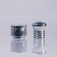 Bouchon de flacon de parfum au design spécial, en plastique et zamac, couvercles de parfum pour cosmétiques, emballages de parfum, bouchons de flacon faciles à ouvrir, couvercles de flacon.