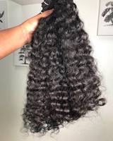 Lot de Cheveux Naturels Bruts Cambodgiens 12A, Fournisseur de Lots de Cheveux Humains Bruts Vietnamiens Bouclés Birmans Alignés par Donateur Unique