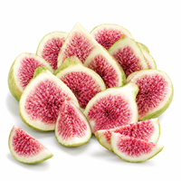 Knapperige, niet-GMO, pure, natuurlijke, hele vruchten voor gezonde snacks en bak ingrediënten, gevriesdroogde vijgen