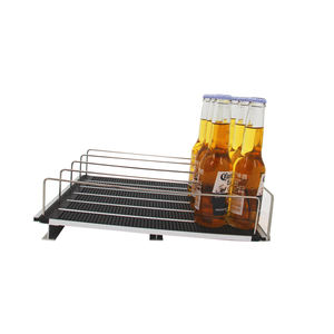 Estante rodante con resorte para enfriadores de bebidas, estante de alimentación por gravedad con divisores para reposición automática - Exhibidor FIFO para <span class=keywords><strong>supermercado</strong></span> - Product Image 5