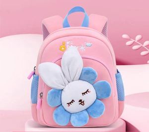 Mochila Escolar de Neopreno Personalizada 2026, Linda Mochila Escolar para Niños con Dibujos Animados de Flores y Animales, Bolsas Escolares Coloridas para Adolescentes - Product Image 1