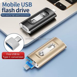 แฟลชไดรฟ์ USB แบบกำหนดเองได้  ยูเอสบีสติ๊ก แฟลชดิสก์ OTG แฟลชไดรฟ์ - Product Image 2