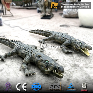 Mon Dino AA036 <span class=keywords><strong>Zoo</strong></span> Animaux Décoration Matériel Silicone <span class=keywords><strong>Crocodile</strong></span> - Product Image 3
