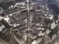 Machine de fabrication de pommades et de pâtes émulsifiées sous vide de type fixe personnalisée, cuve d'homogénéisation pour mayonnaise