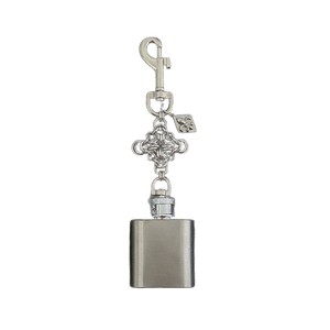 Beliebter Artikel: Handgefertigter Kettenhemd-Mini-Flaschenhalter-Schlüsselanhänger, Tragbarer Gürteltaschen-Charm und Ornament - Product Image 1