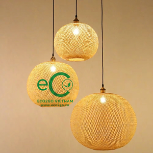 Eco2go Vietnam - Lámpara Colgante 100% Biodegradable Directo de Fábrica - Iluminación Sostenible para Hostelería al por Mayor - Product Image 1