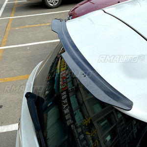 Alerón Trasero para Techo de Volkswagen Scirocco R GTS MAX 2015-2018, Negro Brillante, Alerón Trasero para Maletero - Product Image 4