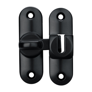 Pestillo de puerta Push-Pull sin perforaciones, cerradura de puerta móvil de aleación de Zinc antirrobo, Perno de inodoro, hebilla de cerrojo de puerta de armario para uso Interior - Product Image 6