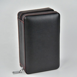 Étui à cigares de luxe dupont stingray, <span class=keywords><strong>peter</strong></span> james, étui de voyage en cuir véritable, personnalisé, à cigares - Product Image 5