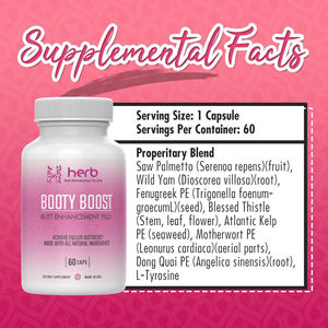 OEM/ODM Marque privée Personnaliser Supplément à base de plantes Capsules Booty - Product Image 4