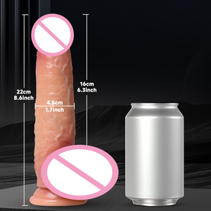 Dildo in Silicone Morbido con Spray d'Acqua per Massaggio Femminile, Masturbatore Manuale Realistico - Product Image 6