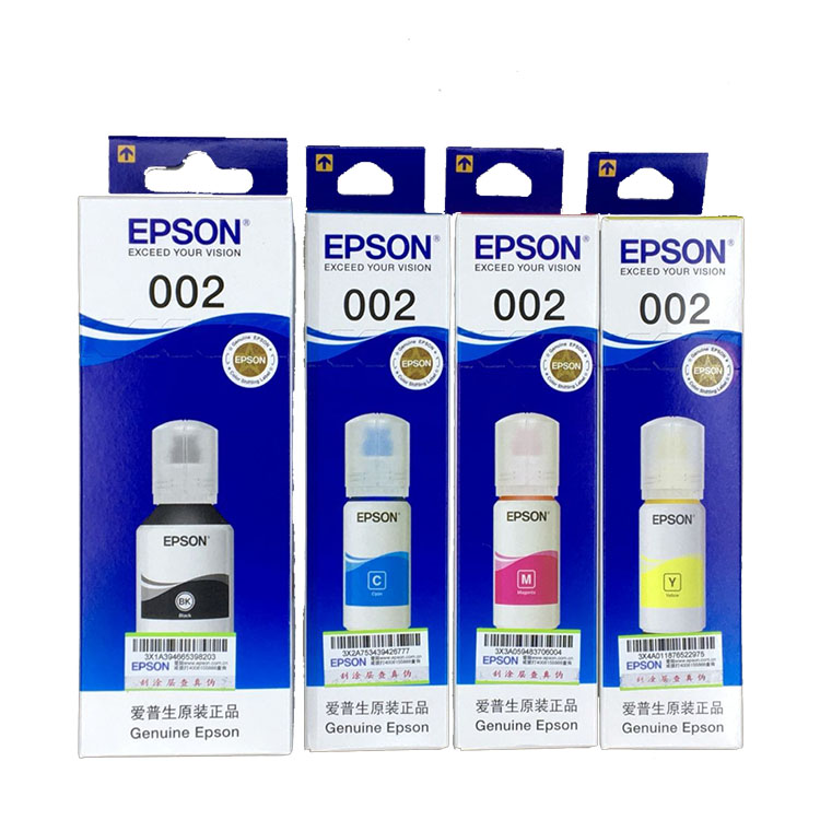 Для Epson оригинальный принтер 002 для картриджа L4158 L4168 L6168 L6178 L6198 для принтера для заправки чернил