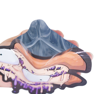 Bolsas de Mylar de 3.5 con Diseño Creativo y Formas Irregulares Múltiples para Almacenamiento en el Hogar, Bolsa de Mylar <span class=keywords><strong>a</strong></span> Prueba de Olores de Grado Alimenticio - Product Image 4