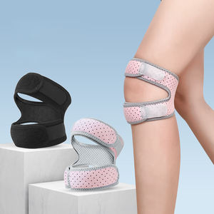 Penopang lutut campuran poliester Neoprene tebal kustom tali <span class=keywords><strong>Tendon</strong></span> tempurung lutut bersertifikat untuk latihan Gym - Product Image 1