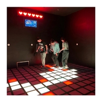 Équipement de réaction sportive éducatif, aire de jeu active intérieure, sol LED 30x30cm, jeux interactifs lumineux pour enfants
