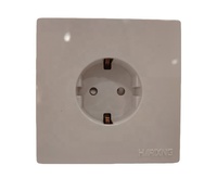 CZ116PF CZ216PF Prise encastrée européenne marine simple et double 250V 16A IP20