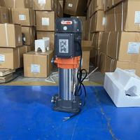 Pompa Air Multistage Vertikal LEO EVPm2-8 8 Tahap Baja Tahan Karat 2 M3/jam 72 m 94 m Head 1.5 kW IP55 Kelas F Pompa Umpan RO