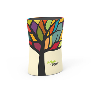 Espositore pieghevole in alluminio expo all'ingrosso promozionale in tessuto di tensione espositore <span class=keywords><strong>da</strong></span> tavolo portatile <span class=keywords><strong>da</strong></span> banco - Product Image 1