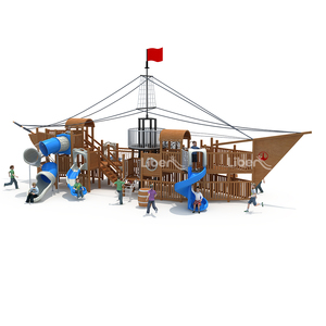 Tùy chỉnh ngoài trời sân chơi bằng gỗ cho trẻ em - Product Image 2