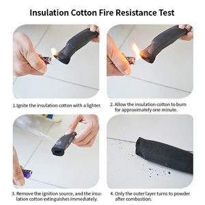 Tuyaux de raccordement cuivre-aluminium pour climatiseur, usage domestique, flexibles, 1/4'', 3/8'', 1/2'', 5/8'', 3/4'', isolation en caoutchouc noir 2,0 mm - Product Image 6