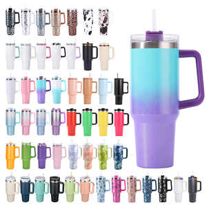 OEM/ODM New Design Laser Engraved 40oz Coloured Marble Leak-Proof <b>Double</b> <b>Wall</b> Vacuum Insulated BPA Free Cold Beer Tumbler LED - Product Image 1