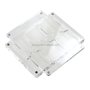 6 en 1 haute transparence acrylique couvercle d'aspiration magnétique jeux boîte de rangement coque dure cartouche étui pour Nintendo 3DS <span class=keywords><strong>DS</strong></span> - Product Image 6