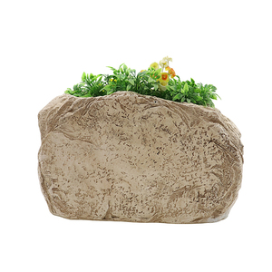Vaso da <span class=keywords><strong>Giardino</strong></span> a Forma di Angelo in Resina, Fioriera Decorativa per <span class=keywords><strong>Giardino</strong></span>, Prato e Patio, Stile Pietra - Product Image 5