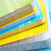 Fournitures scolaires Cahier d'exercices pour étudiants 17X22cm 96 pages