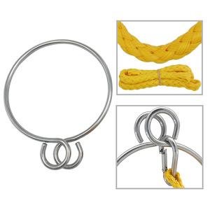 ชุดแหวนสมอสแตนเลสขนาด 6 มม. พร้อมตะขอสำหรับซ่อมสมอเรือและอะไหล่ทดแทน - Product Image 4