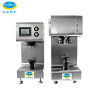Machine de remplissage de canettes de bière semi-automatique électrique avec moteur et engrenage, scelleuse de canettes en aluminium haute précision pour petite usine de boissons