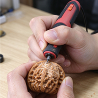 Outil rotatif à vitesse réglable personnalisé 22000 tr/min, kit de 51 pièces pour le bricolage, perceuses, meuleuses pour gravure, sculpture, polissage, machine à meuler, perceuses