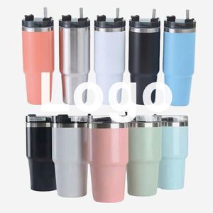 Custom OEM ODM Water <b>Mug</b> Double Wall Stainless Steel <b>Mug</b> Vacuum Insulated Coffee Tumbler Car Mounted Thermal Insulation Cup - Product Image 2