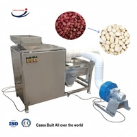 Machine à peler les cacahuètes de type sec JINCHENG 100-300 kg/heure, 220V/380V, tension personnalisable, garantie 1 an