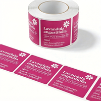 Étiquettes personnalisées en feuille d'or, résistantes à l'huile, pour cosmétiques et soins de la peau, impression d'étiquettes pour emballages compte-gouttes, pour flacons d'huiles essentielles en ambre