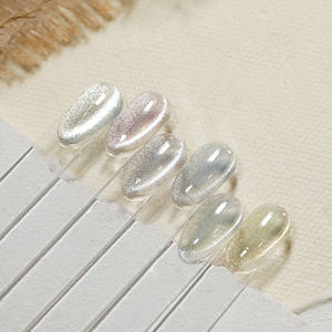 AILANUO - Esmalte de Uñas en Gel con Efecto Ojo de Gato Metálico de 5 Colores, Brillo, Serie Ojo de Gato, ODM/OEM, Marca Privada, Proveedor de Uñas Personalizadas - Product Image 3