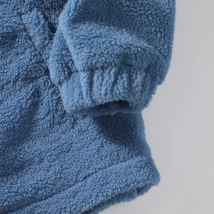Sweat à capuche en sherpa <span class=keywords><strong>personnalisé</strong></span> pour <span class=keywords><strong>homme</strong></span>, <span class=keywords><strong>polaire</strong></span> d'agneau et coton épais, col montant, veste matelassée, vêtements d'hiver, veste pour <span class=keywords><strong>homme</strong></span>, vestes pour <span class=keywords><strong>homme</strong></span> - Product Image 6