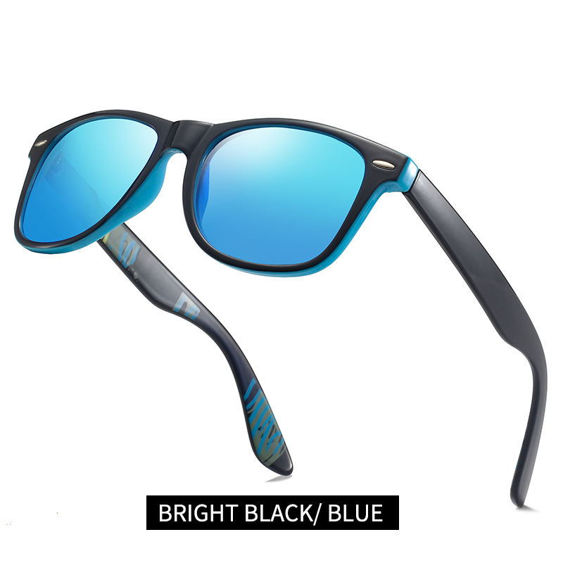 Bright black blue