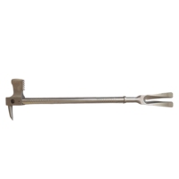 Barre de démolition multifonction en acier à haute teneur en carbone pour sauvetage incendie – Barre Halligan professionnelle pour le sauvetage incendie