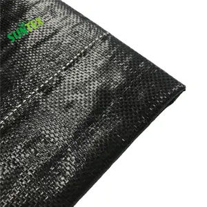 90gsm 100gsm PP woven fabric for agriculture weed control mat, anti grass cloth, Landscape garden drive path