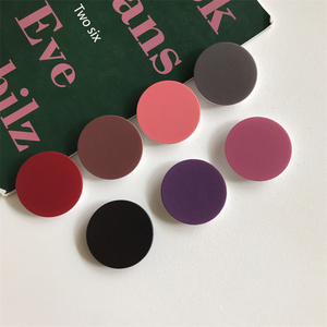 Wholesale High Quality Solid Color Mobile Phone Holder Griptok UV Print Phone Grip Poppings Phone <b>Socket</b> With Custom LOGO - Product Image 5