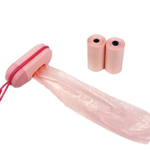 Biodegradable Eco-Friendly Compostable Scented Dog Poop <b>Bag</b> <b>Rolls</b> for Easy Walks - Product Image 6