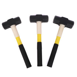 ค้อนแปดเหลี่ยมพร้อมด้ามจับกันกระแทก ด้ามจับกันลื่นแบบมีร่อง สำหรับตกแต่งบ้าน งานก่อสร้าง งานปรับปรุง - Product Image 2