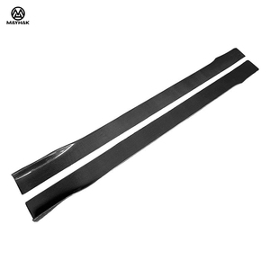 Minigonne laterali in vera fibra di carbonio stile <span class=keywords><strong>B</strong></span> per Mercedes Benz CLS Classe C218 2011-2017, labbro paraurti laterale - Product Image 4