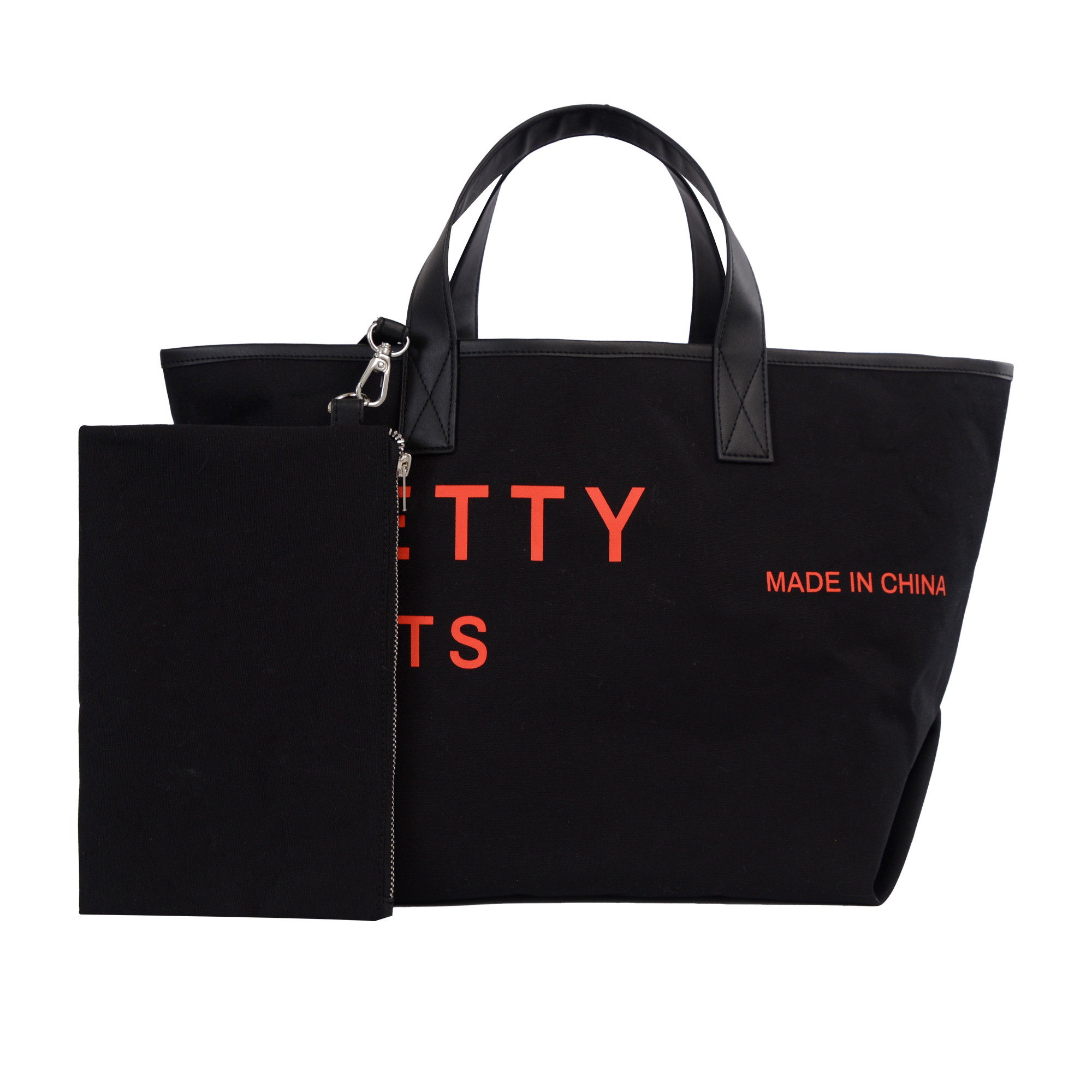 Canvas Tote Bag with Coating Daily Reusable